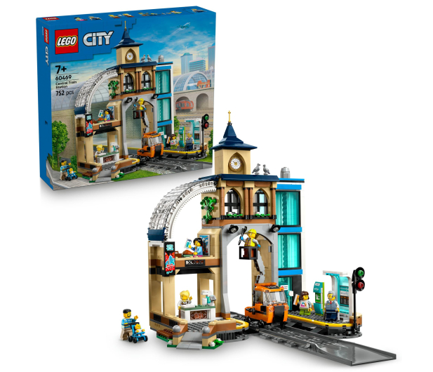 LEGO City 60469 Centralny dworzec kolejowy - 1331644 - zdjęcie 2